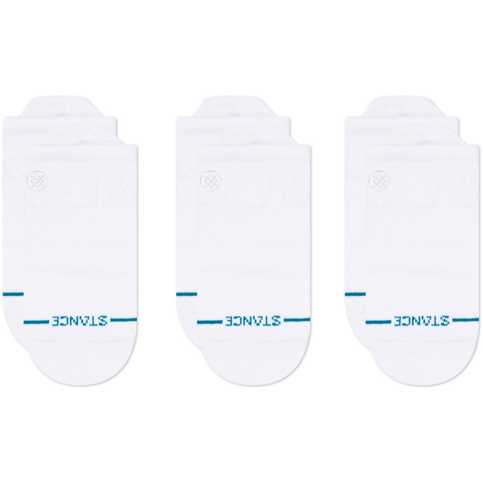 2026  Stance  Unisex Icon Low Tab 3er-Pack Socken A256D24ILT - White